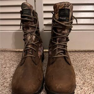 Wolverine Men's Brown Camouflage Boots